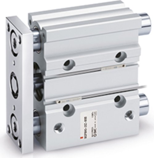 MGP-Z (ø40 do ø100), Silownik kompaktowy z prowadnicami